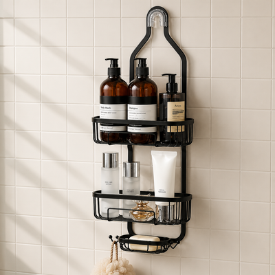 3-Tier Hanging Bathroom Shower Storage