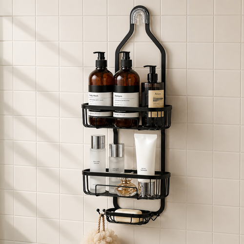 3-Tier Hanging Bathroom Shower Storage
