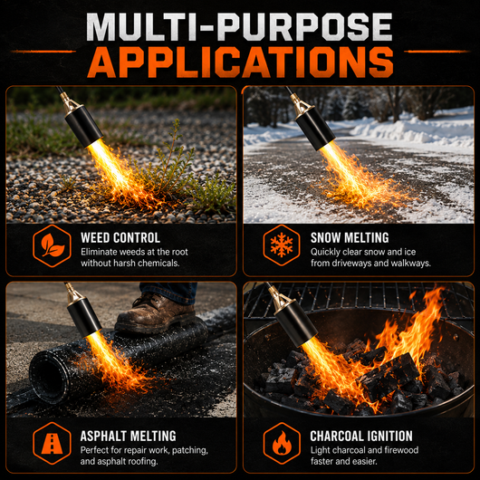 Propane Torch Weeds Burner