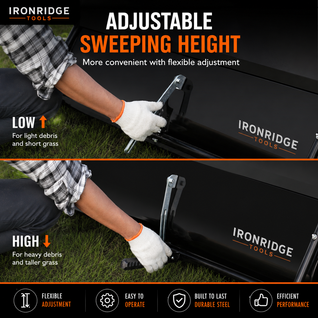 42" Tow-Behind Yard Sweeper