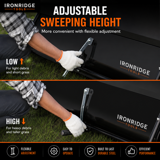 Tow Behind Lawn Sweeper