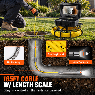 Sewer Camera with 512Hz Locator