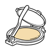 10-Inch Pressing Surface