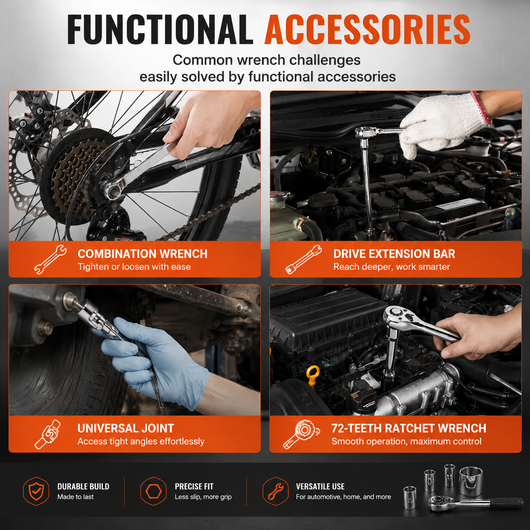 IronRidge Heavy-Duty Automotive Repair Tool Kit