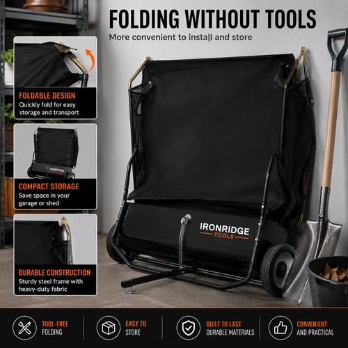 Tow Behind Lawn Sweeper