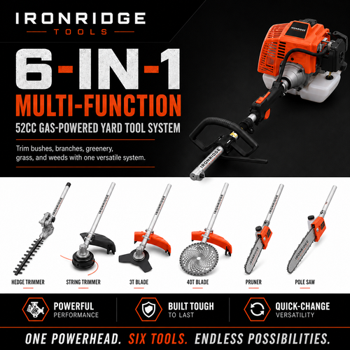 IronRidge Cycle Brush Cutter