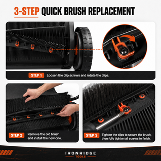 Lawn Sweeper Blade Replacement FREE