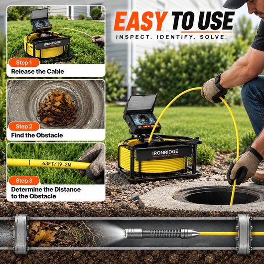 Sewer Inspection Camera