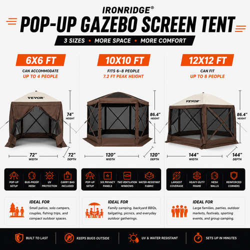Gazebo Screen Tent