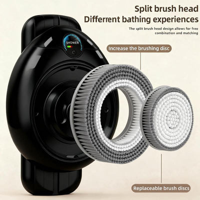 Smart Wall-Mounted Exfoliating Brush