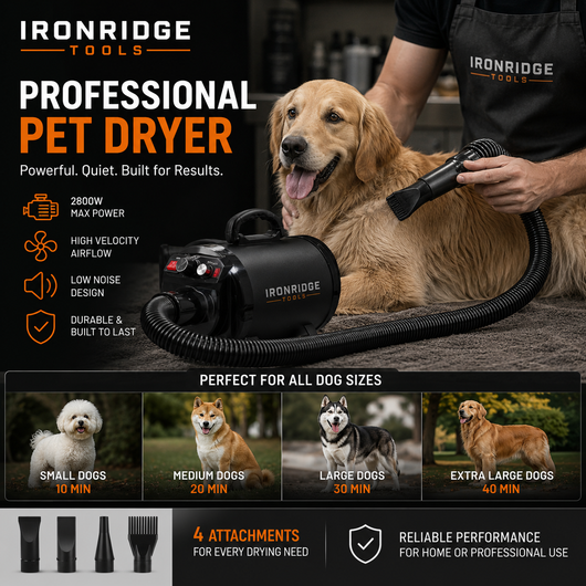 IronRidge Dog Dryer