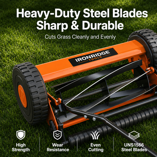 Manual Push Reel Lawn Mower