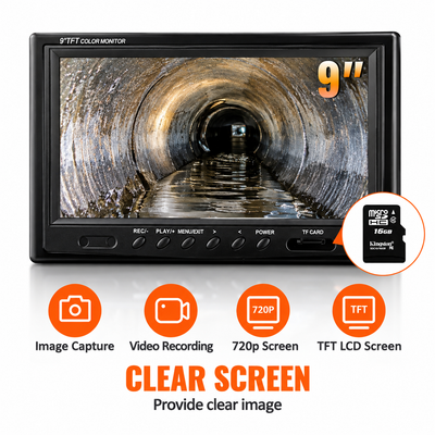 Sewer Camera with 512Hz Locator