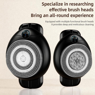 Smart Wall-Mounted Exfoliating Brush