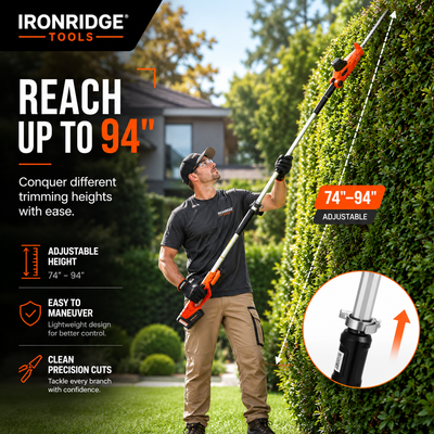 Cordless Pole Hedge Trimmer