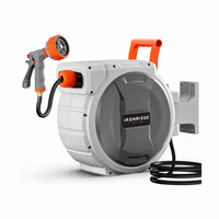 IronRidge Retractable Garden Hose Reel