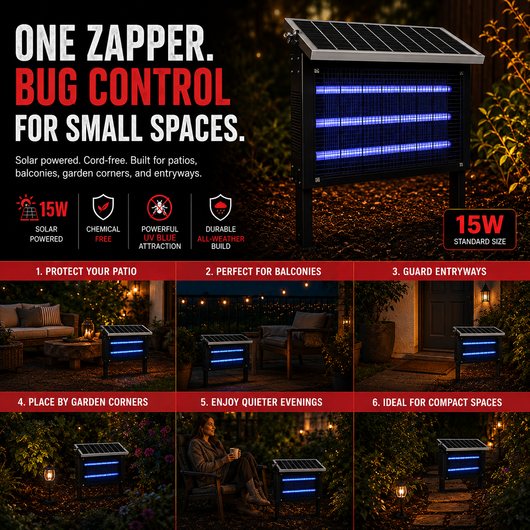 IronRidge Solar Bug Zapper