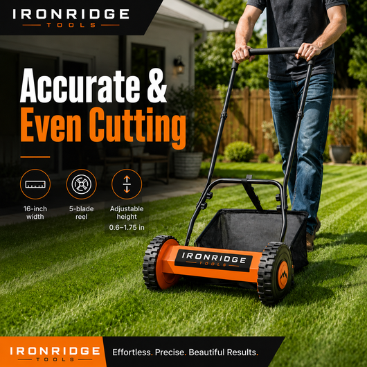 Manual Push Reel Lawn Mower