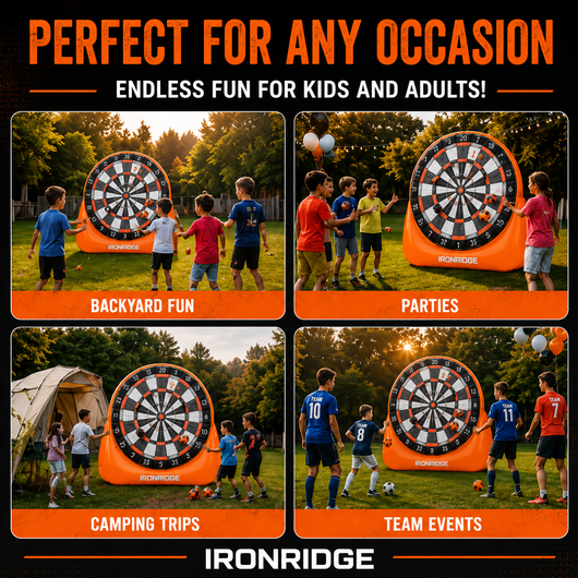 Inflatable Soccer Dart Board