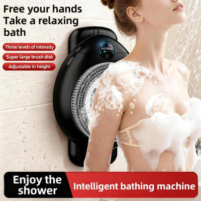 Smart Wall-Mounted Exfoliating Brush