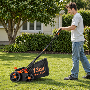 2-in-1 Electric Dethatcher and Scarifier