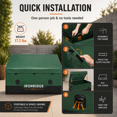 IronRidge Outdoor Storage Box