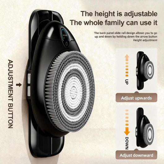 Smart Wall-Mounted Exfoliating Brush