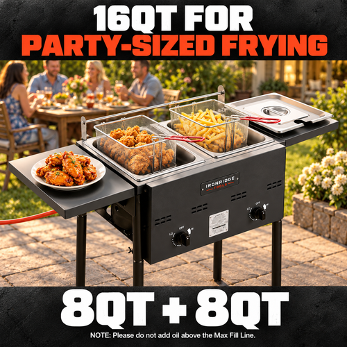 Outdoor Propane Deep Fryer