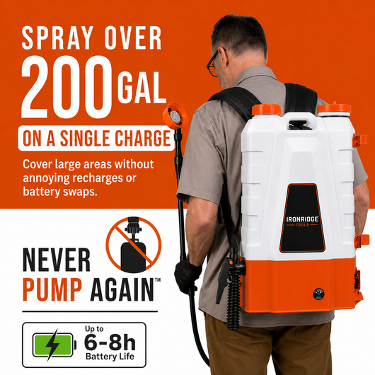 Battery Powered Backpack Sprayer