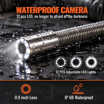 Sewer Camera with 512Hz Locator