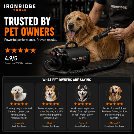 IronRidge Dog Dryer