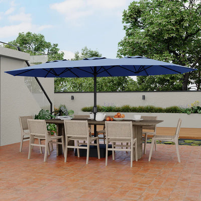 Double-Side Rectangular Pool Umbrella