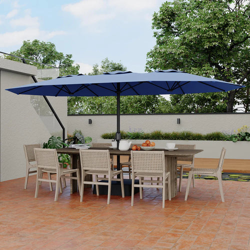 Double-Side Rectangular Pool Umbrella