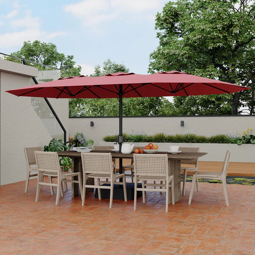 Double-Side Rectangular Pool Umbrella