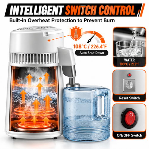 4L Pure Water Distiller