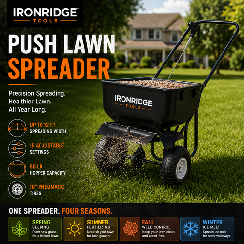 Push Lawn Spreader