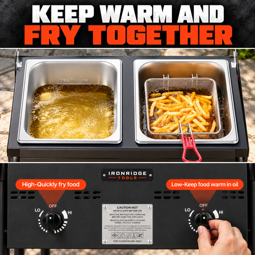Outdoor Propane Deep Fryer