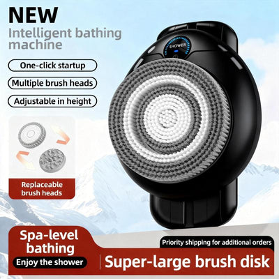Smart Wall-Mounted Exfoliating Brush