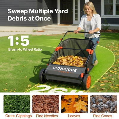 Push Lawn Sweeper