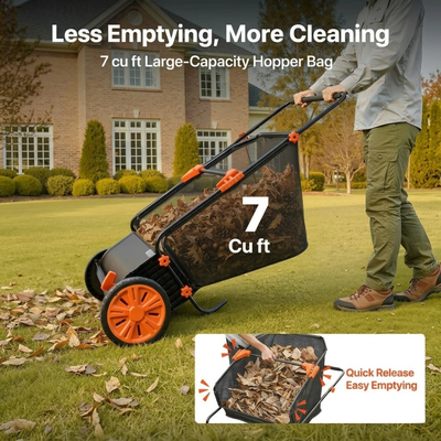 Push Lawn Sweeper