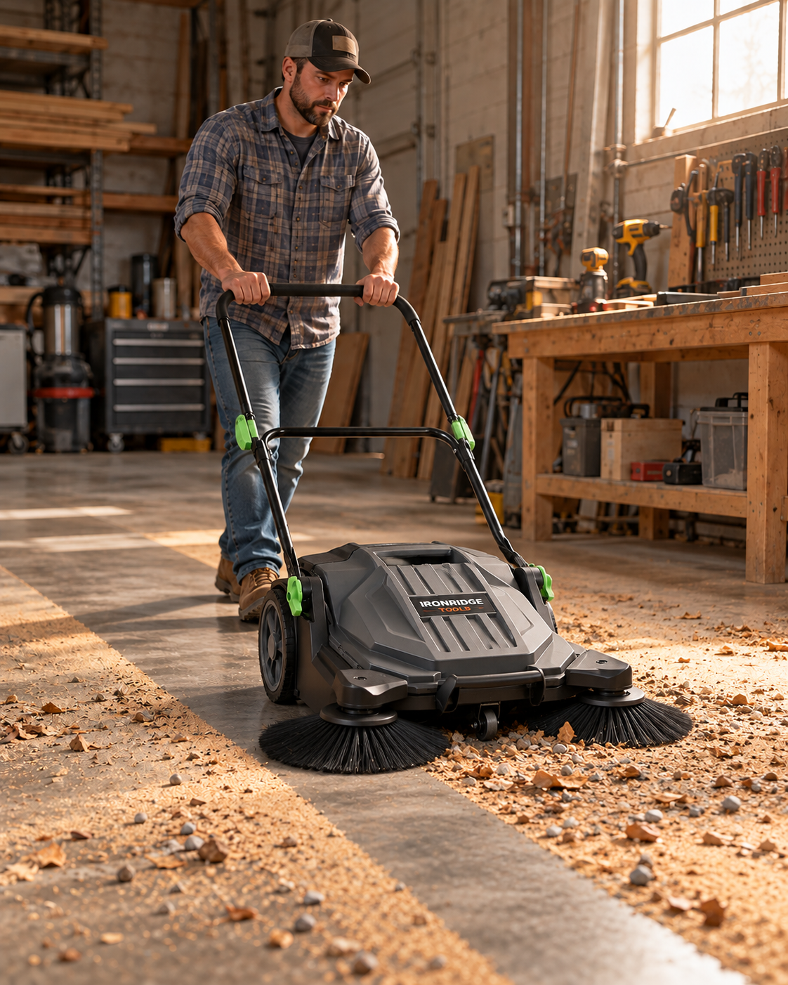 IronRidge sweeper