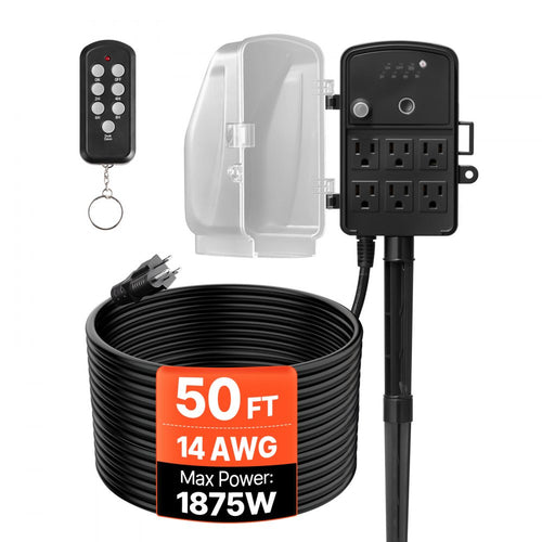 Outdoor Power Stake, Extension Cord